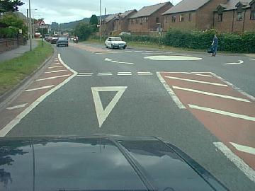 A49 Craven Arms northern mini-rbt